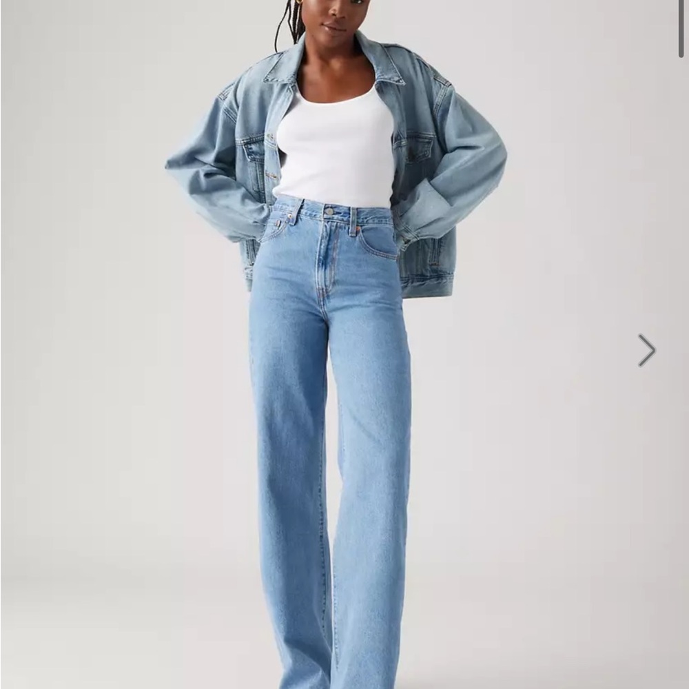 Levi’s ribcage wide leg Jean